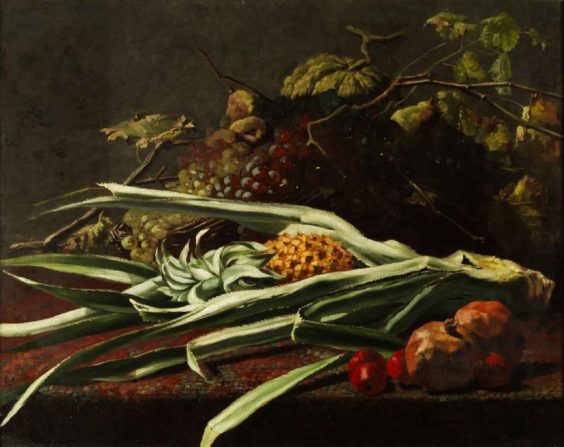 Frans Mortelmans Stillleben mit Ananas